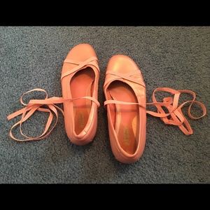 Seychelles ballet flats with ties 🎀
